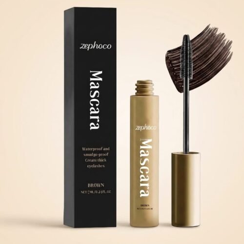 zephoco-Brown-Mascara-Thin-Long-Curling-Natural-Lasting-Makeup-Waterproof-Perspirant-And-Not-Easy-To-Smudge.jpeg Waterproof Brown Lengthening Mascara